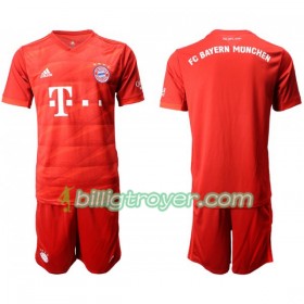 Billige Fotballdrakter FC Bayern München Barn Hjemmedraktsett 2019/20 Kortermet